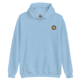 Embroidered Hoodie: Philly Pride Ring Emblem Design