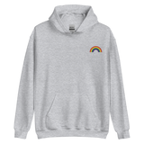 Embroidered Pride Rainbow Hoodie: Pride Flag LGBTQ+ Design