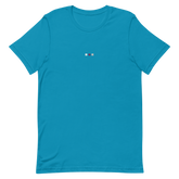 Embroidered Demisexual T-Shirt: Pride Flag Horizontal Square Design