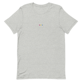 Embroidered Pansexual T-Shirt: Pride Flag Horizontal Circle Design