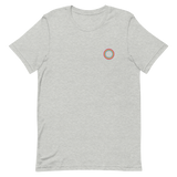 Embroidered Tee: Pansexual Pride Ring Emblem Design