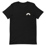 Embroidered Pangender Rainbow T-Shirt: Pride Flag LGBTQ+ Design