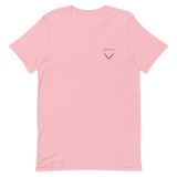 Genderfluid Heart T-Shirt: Embroidered Pride Tee