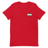 Agender Pride Flag Embroidered T-Shirt