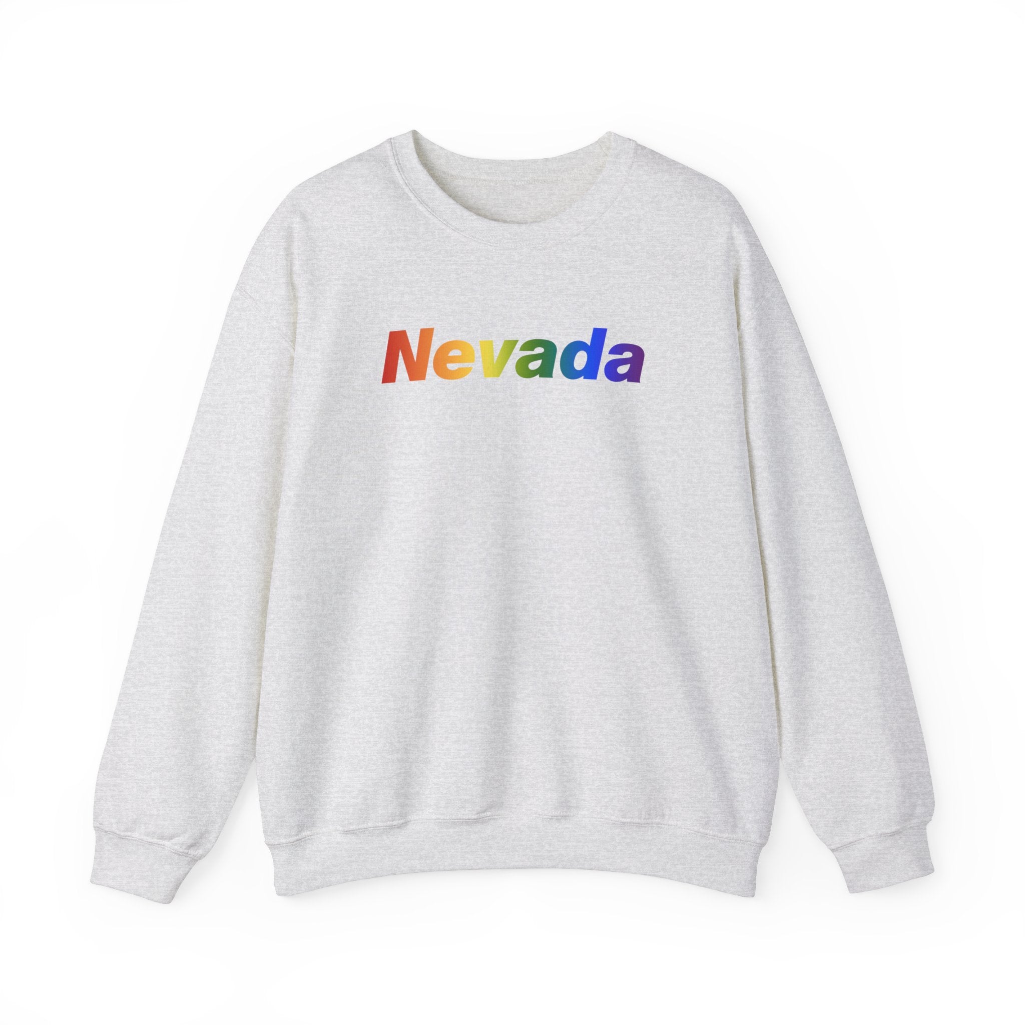 Nevada Sweatshirt: Vibrant Pride Gradient Design