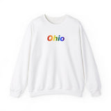 Ohio Sweatshirt: Vibrant Pride Gradient Design