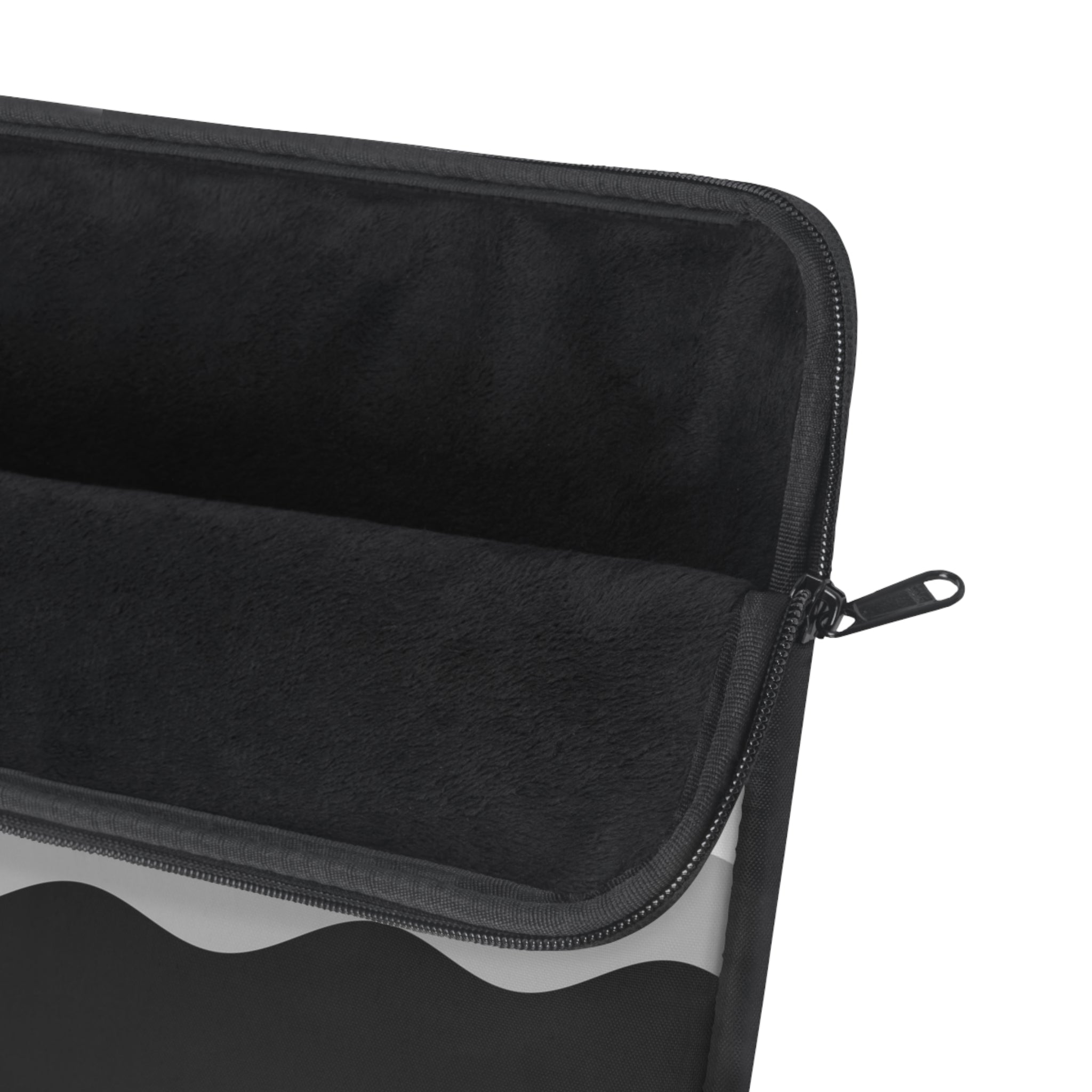 Agender Pride Flag Laptop Sleeve: Ripple Print Protective Case