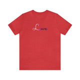 Genderfluid Love Script Tee: Subtly Elegant Pride T-Shirt