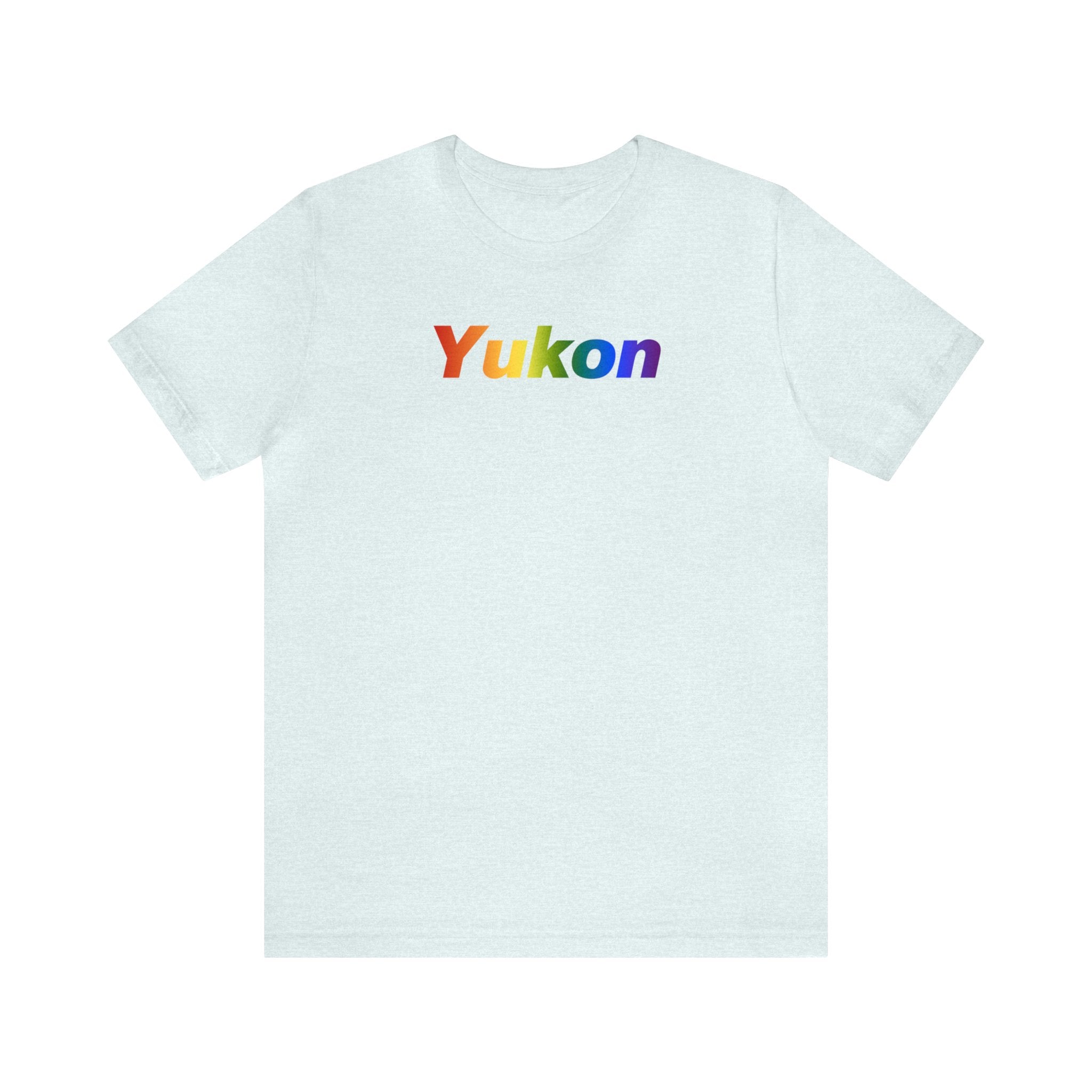 Yukon Pride Gradient T-Shirt: LGBTQ+ Designed Tee