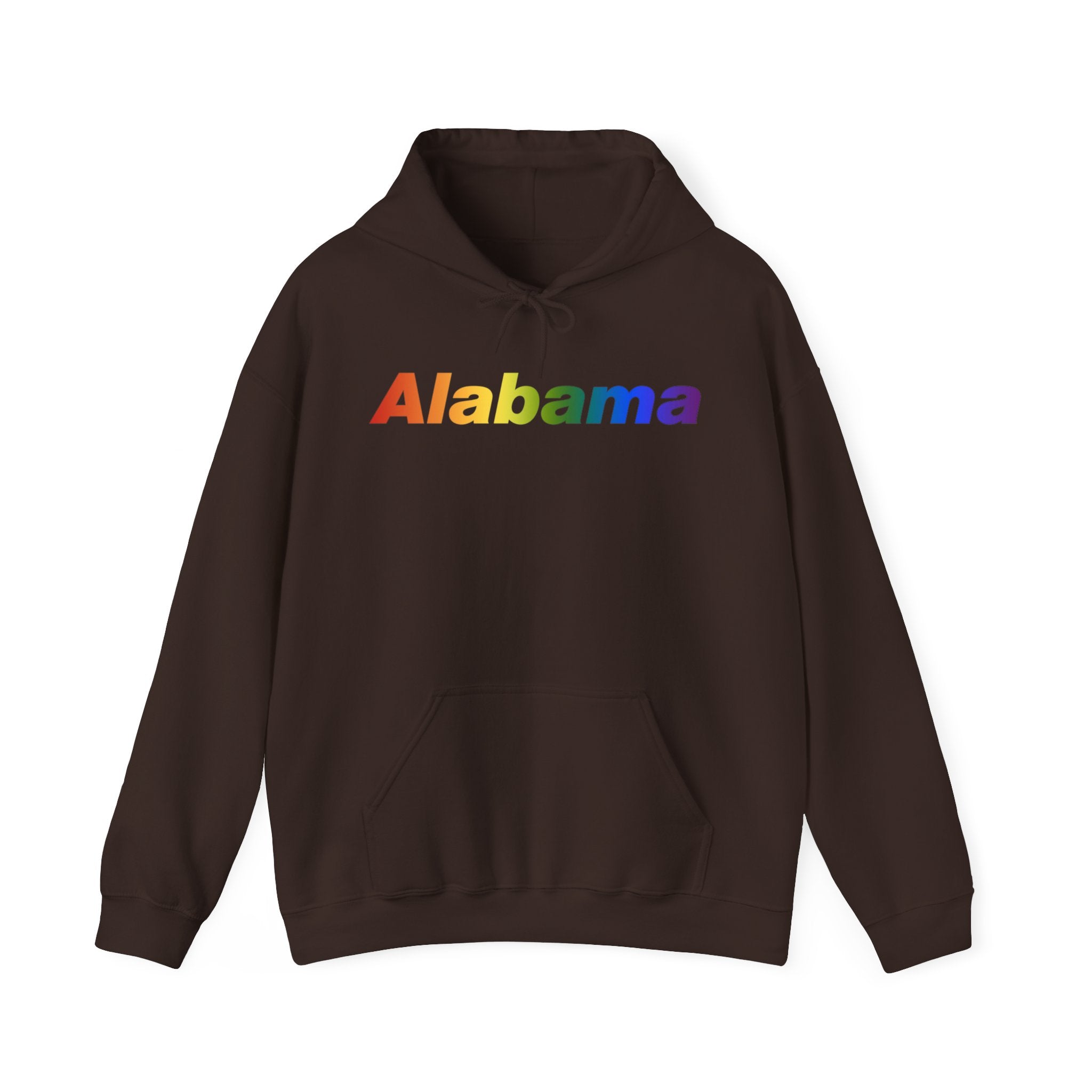 Alabama Hoodie: Vibrant Pride Gradient Design