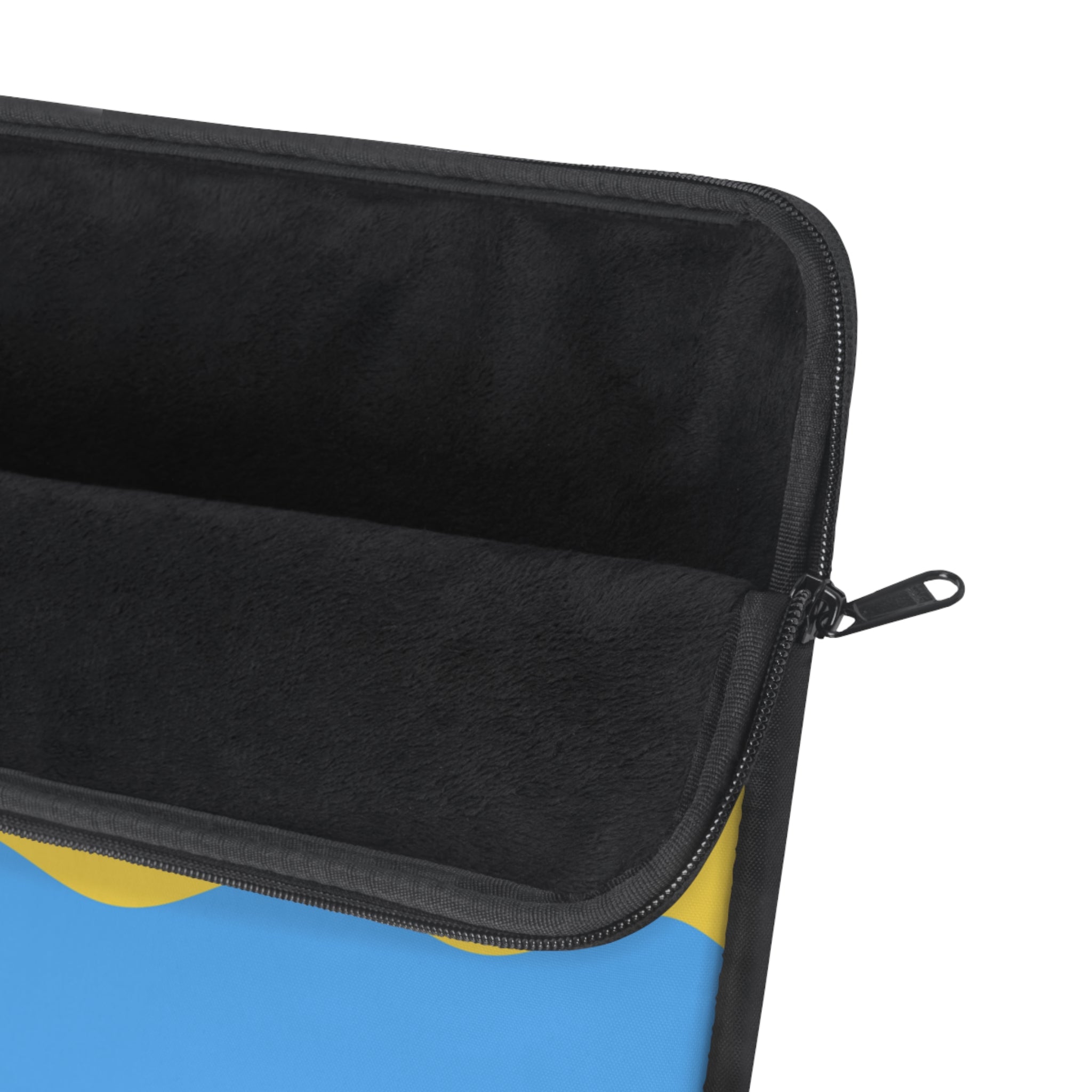 Pansexual Pride Flag Laptop Sleeve: Ripple Print Protective Case
