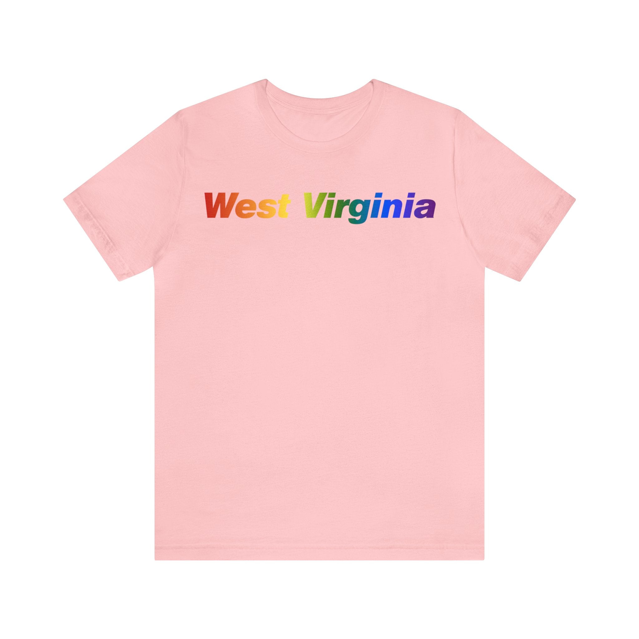 West Virginia Tee: Vibrant Pride Gradient Design
