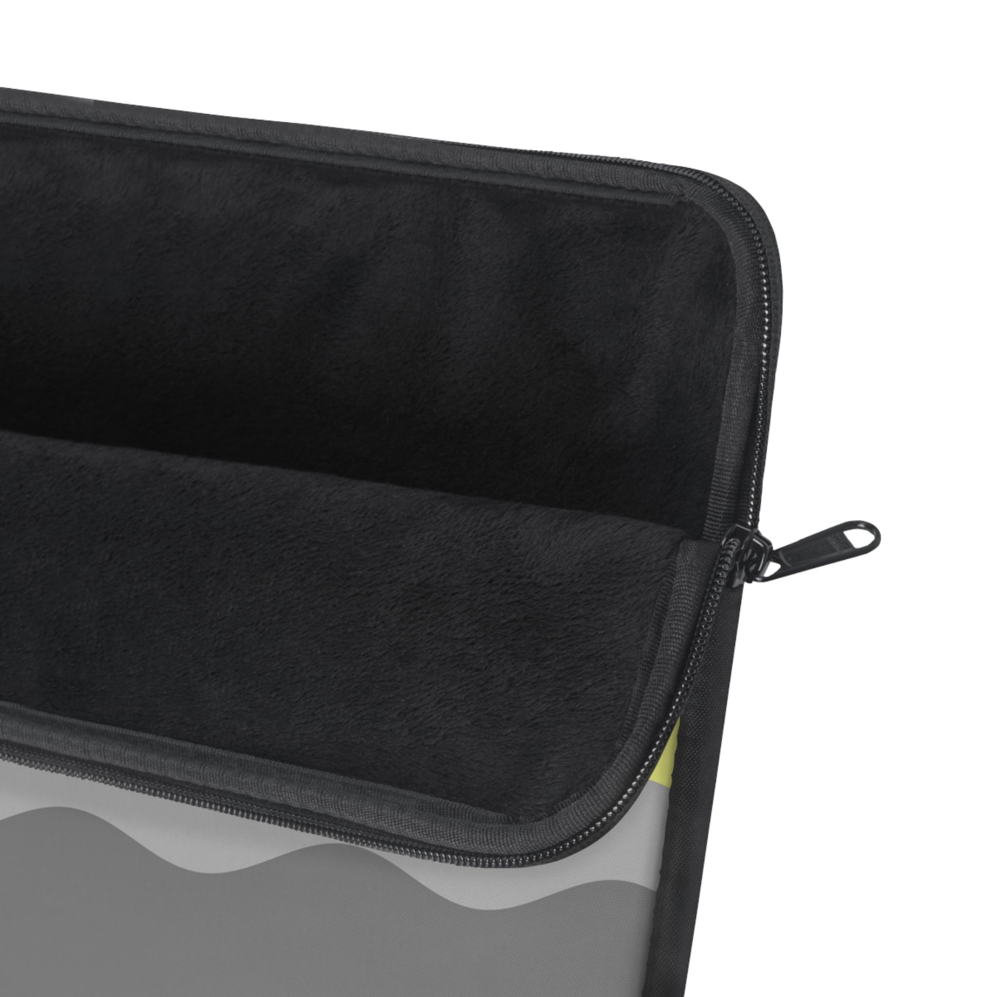 Demigender Pride Flag Laptop Sleeve: Ripple Print Protective Case