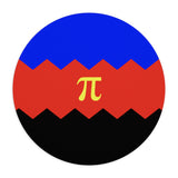 Polyamory Flag Wavey Mousepad: Sharp Design for Desk