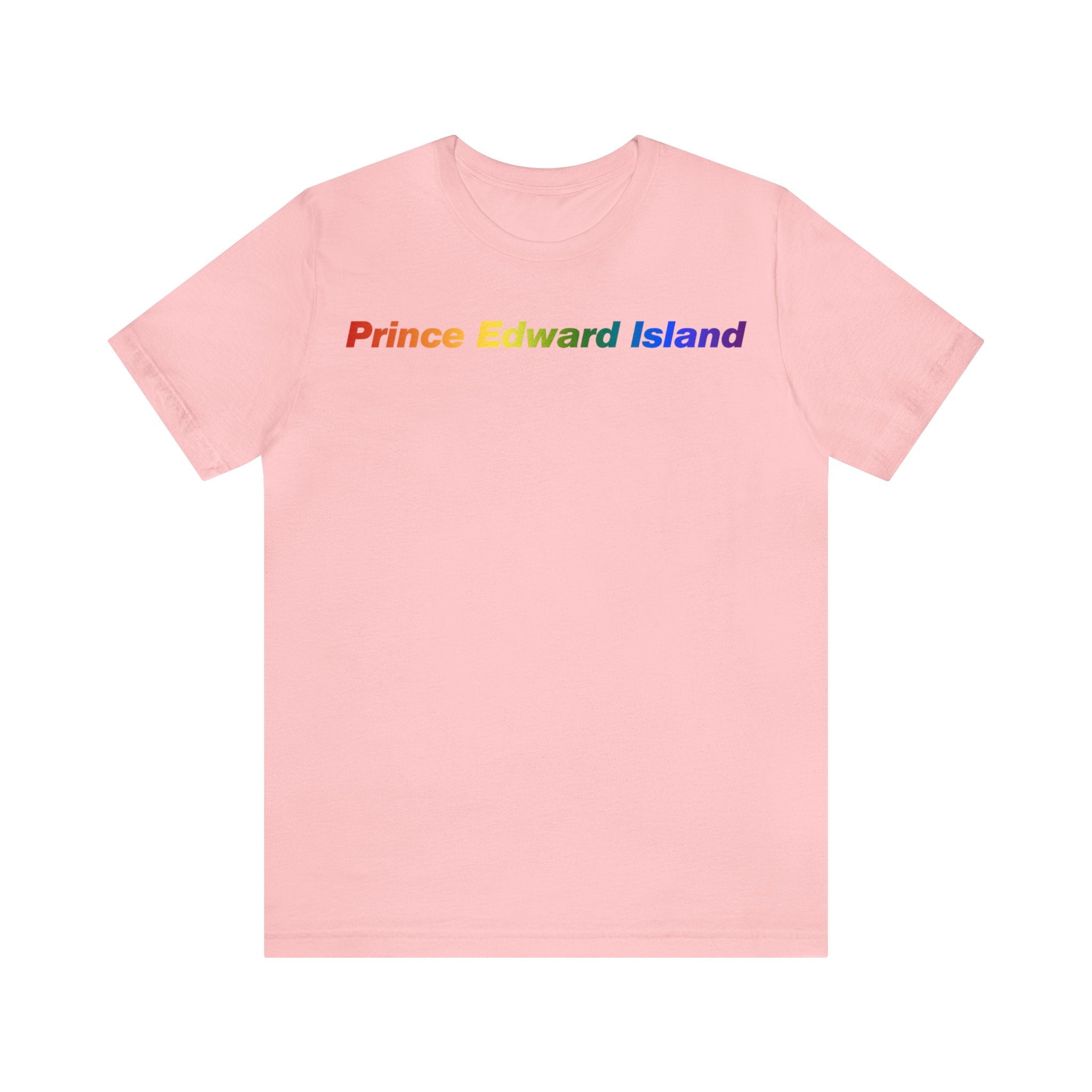 Prince Edward Island Pride Gradient T-Shirt: LGBTQ+ Designed Tee
