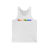 New Mexico Tank-Top: Vibrant Pride Gradient Design