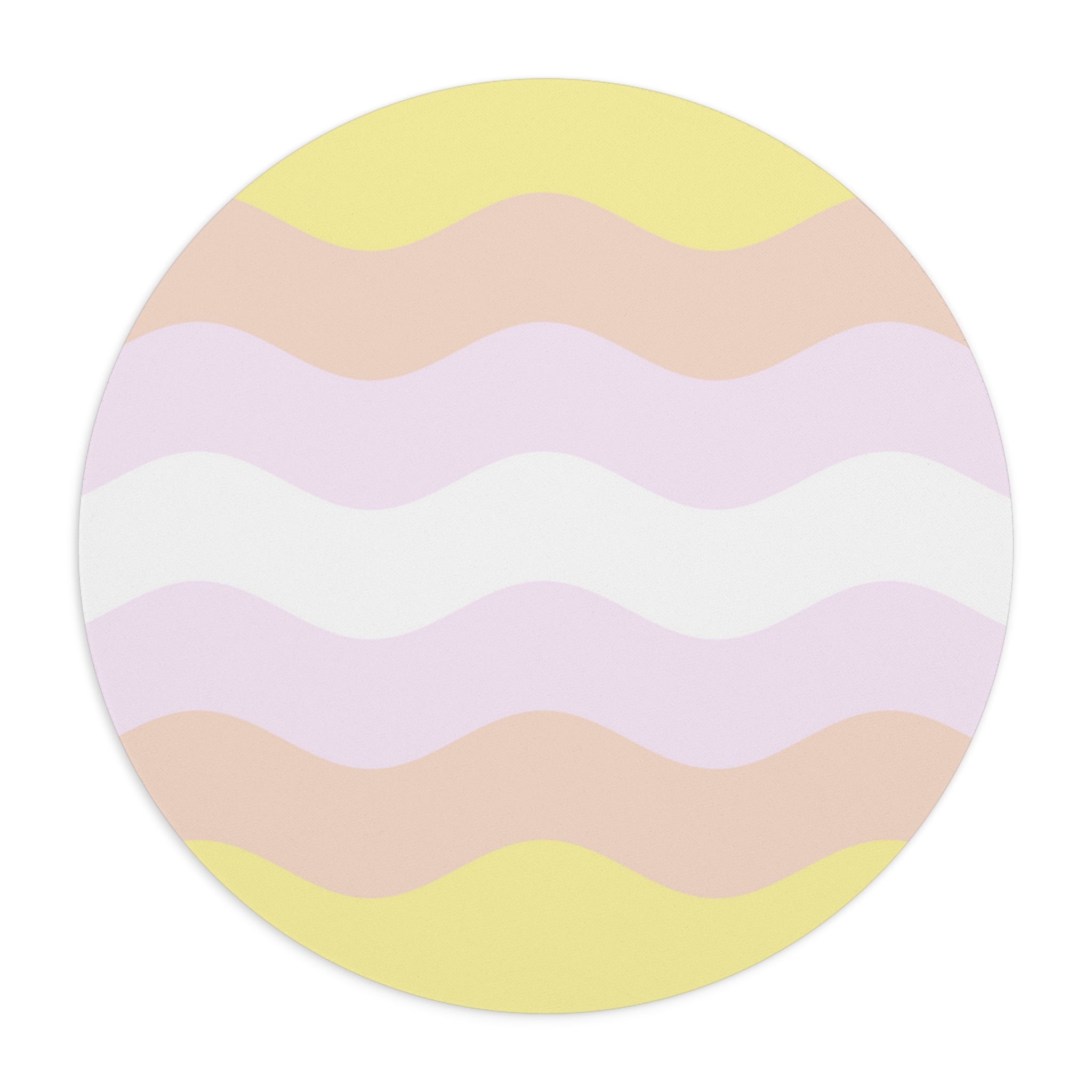 Pangender Flag Ripple Mousepad: Wavey Design for Desk