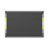 Demigender Pride Flag Magnet: Ripple Rectangle Button for Fridge