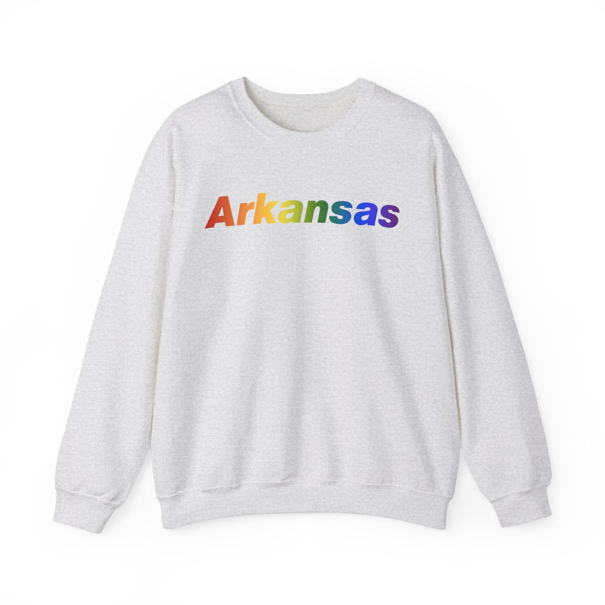 Arkansas Sweatshirt: Vibrant Pride Gradient Design