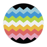 Queer Pride Flag Wavey Mousepad: Sharp Design for Desk