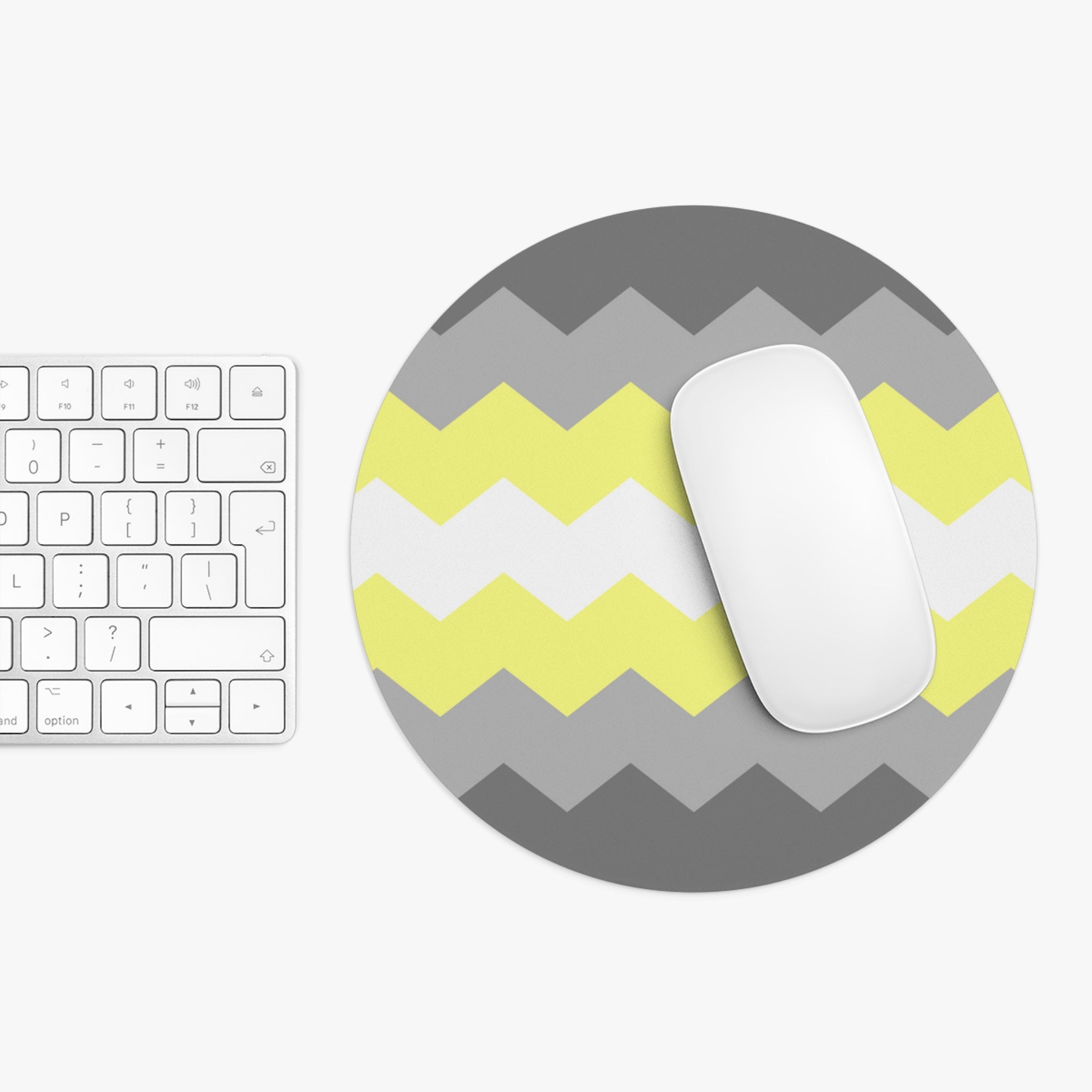 Demigender Flag Wavey Mousepad: Sharp Design for Desk