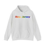 New Jersey Hoodie: Vibrant Pride Gradient Design