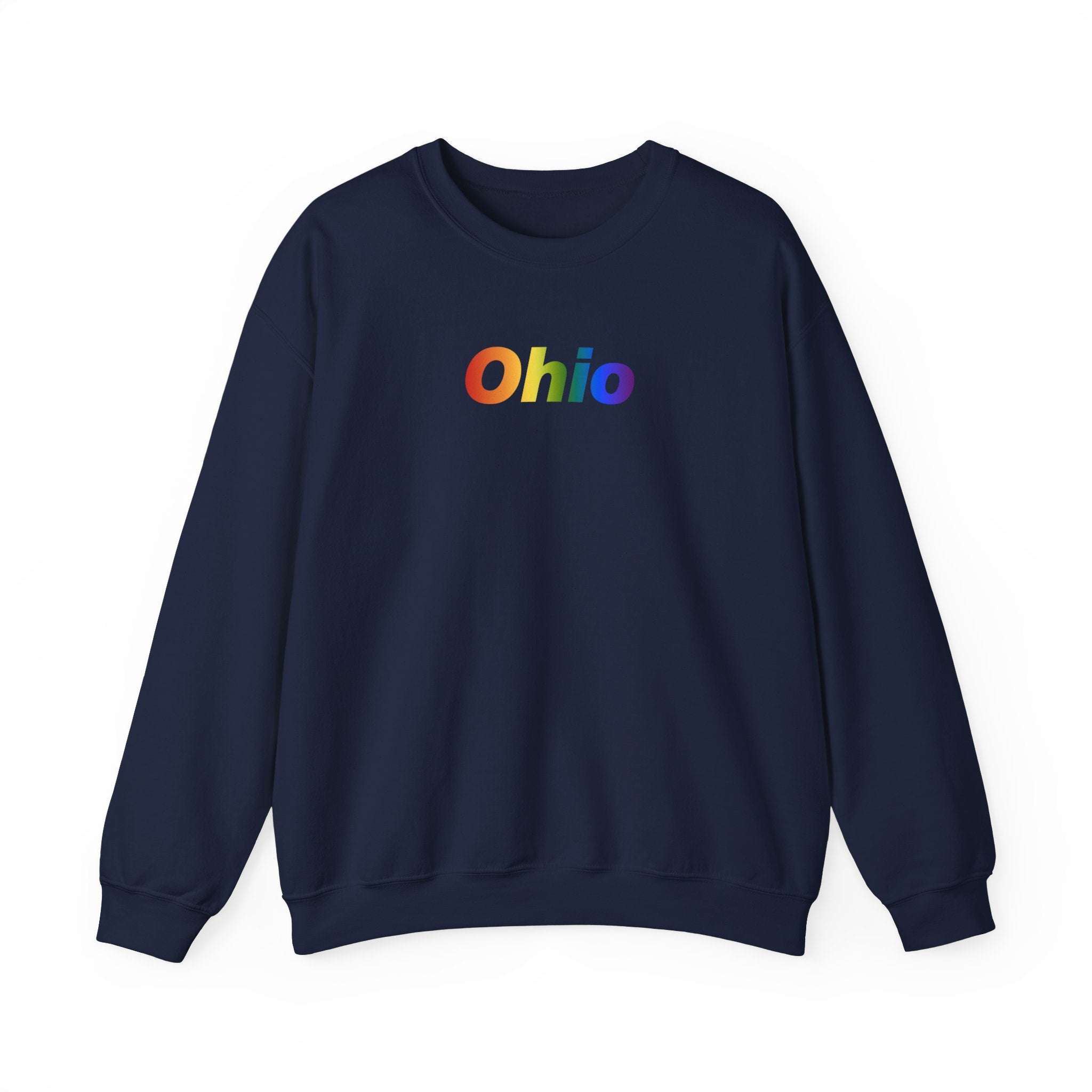 Ohio Sweatshirt: Vibrant Pride Gradient Design