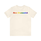 New Brunswick Pride Gradient T-Shirt: LGBTQ+ Designed Tee