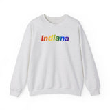 Indiana Sweatshirt: Vibrant Pride Gradient Design