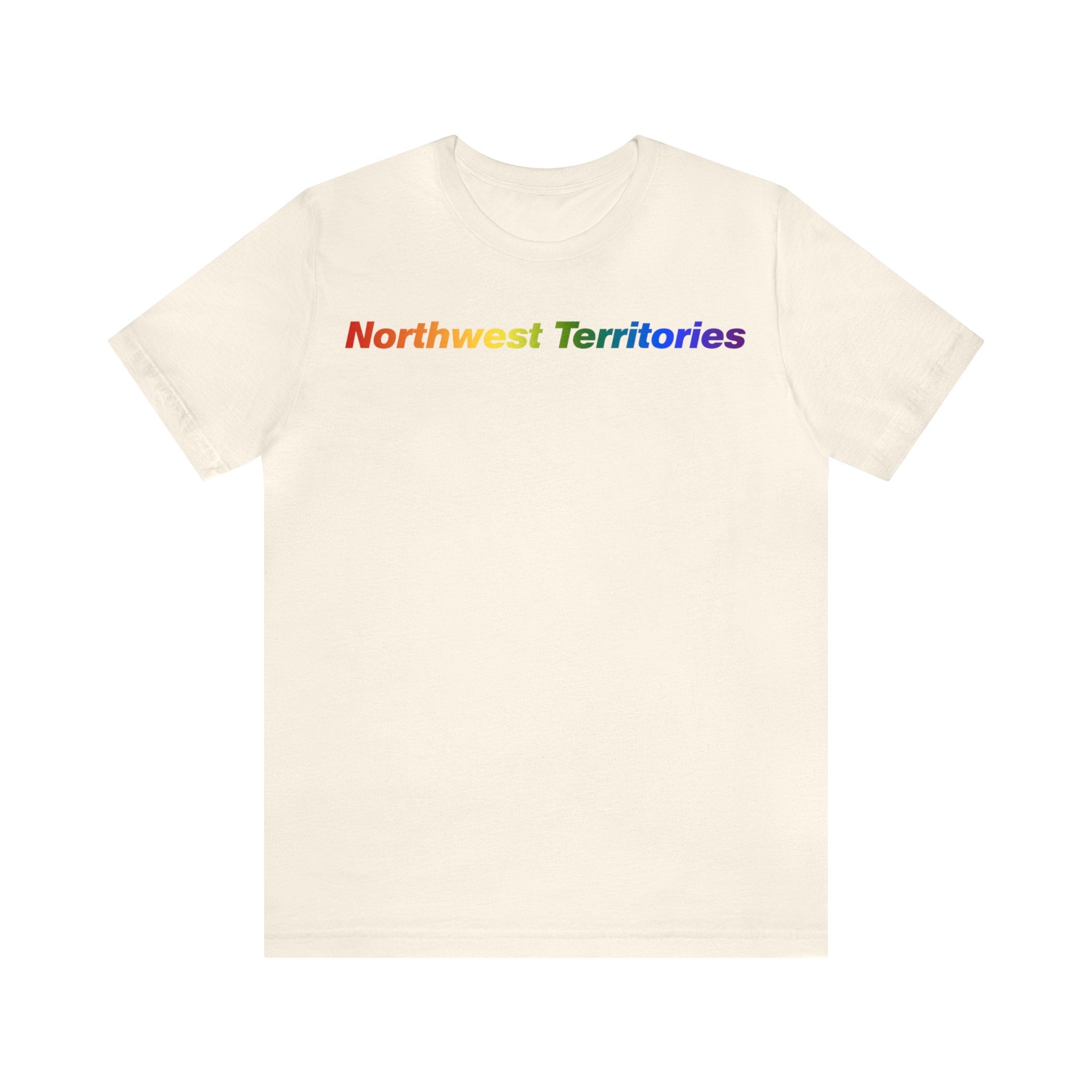 Northwest Territories Pride Gradient T-Shirt: LGBTQ+ Designed Tee