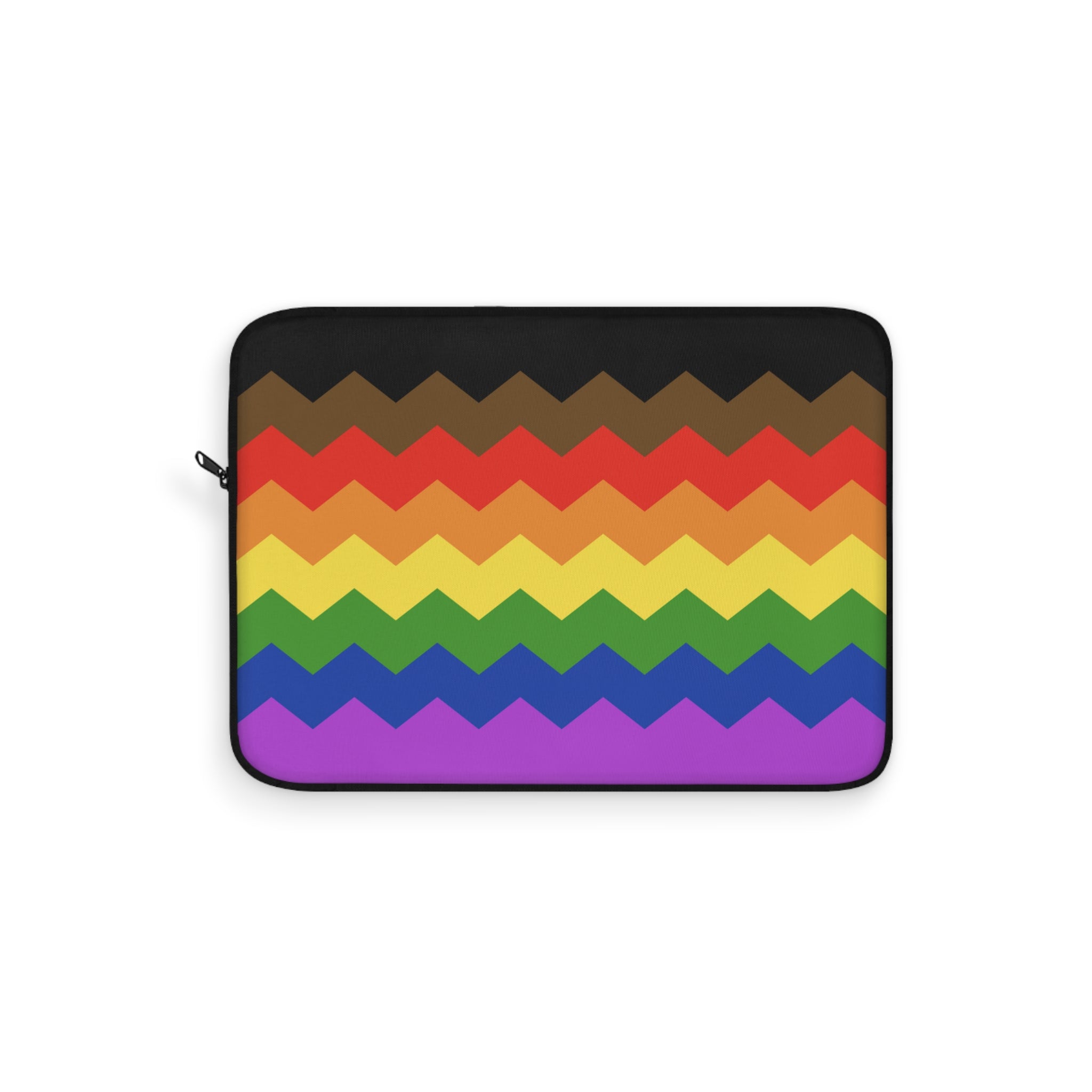 Philadelphia Pride Flag Laptop Sleeve: Wavey Print Protective Case