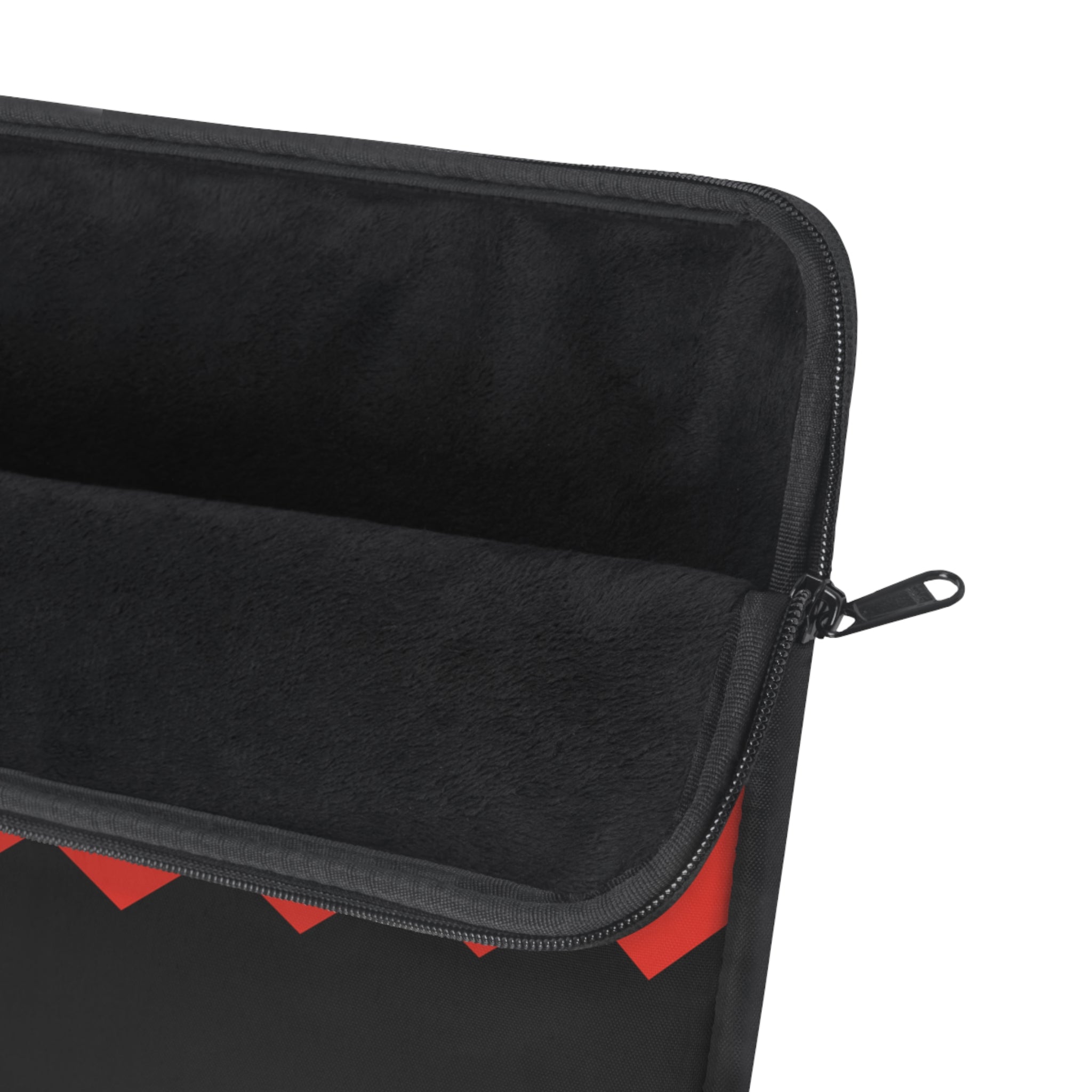 Polyamory Pride Flag Laptop Sleeve: Wavey Print Protective Case