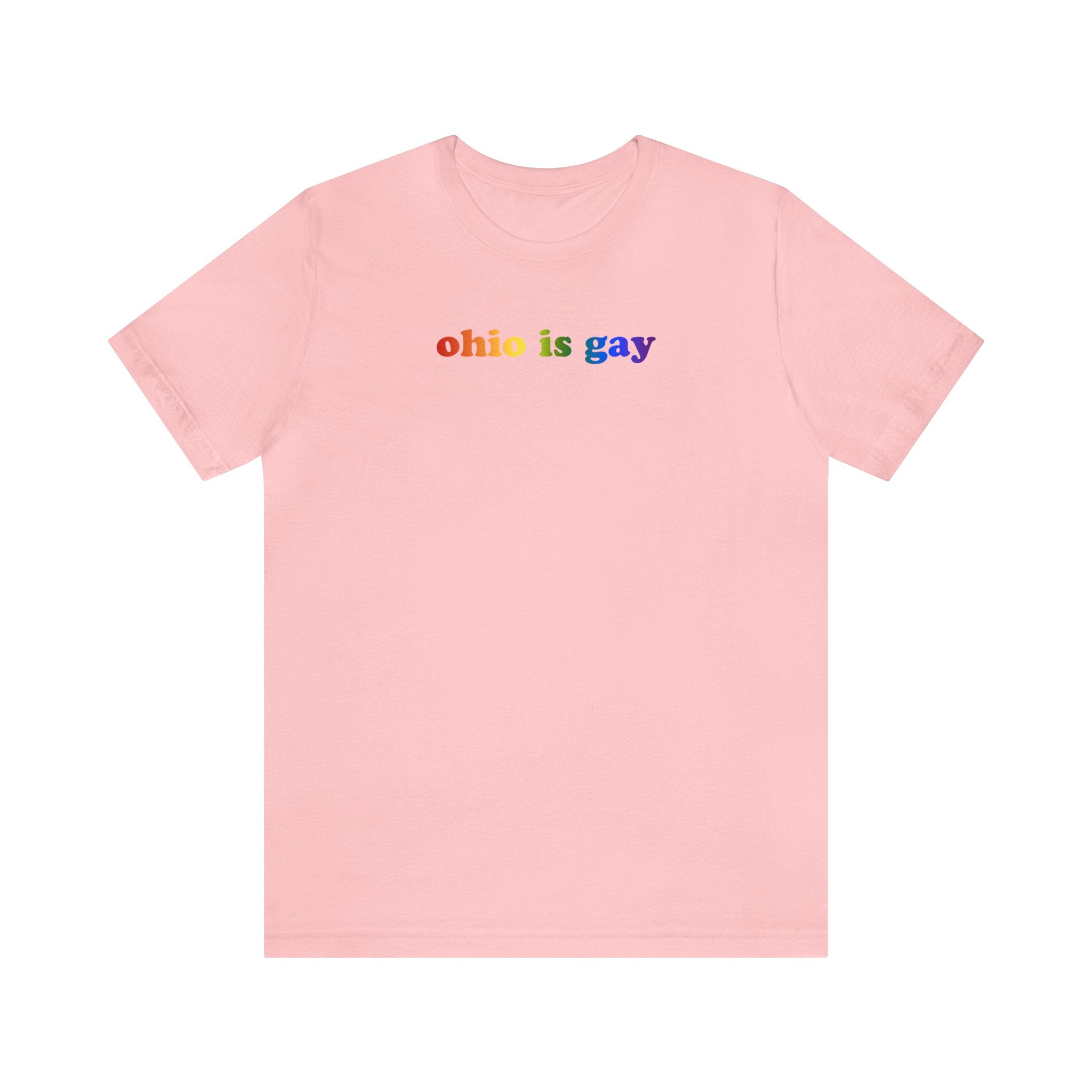 Ohio is Gay Pride T-Shirt: LGBTQ+ Flag Gradient Tee