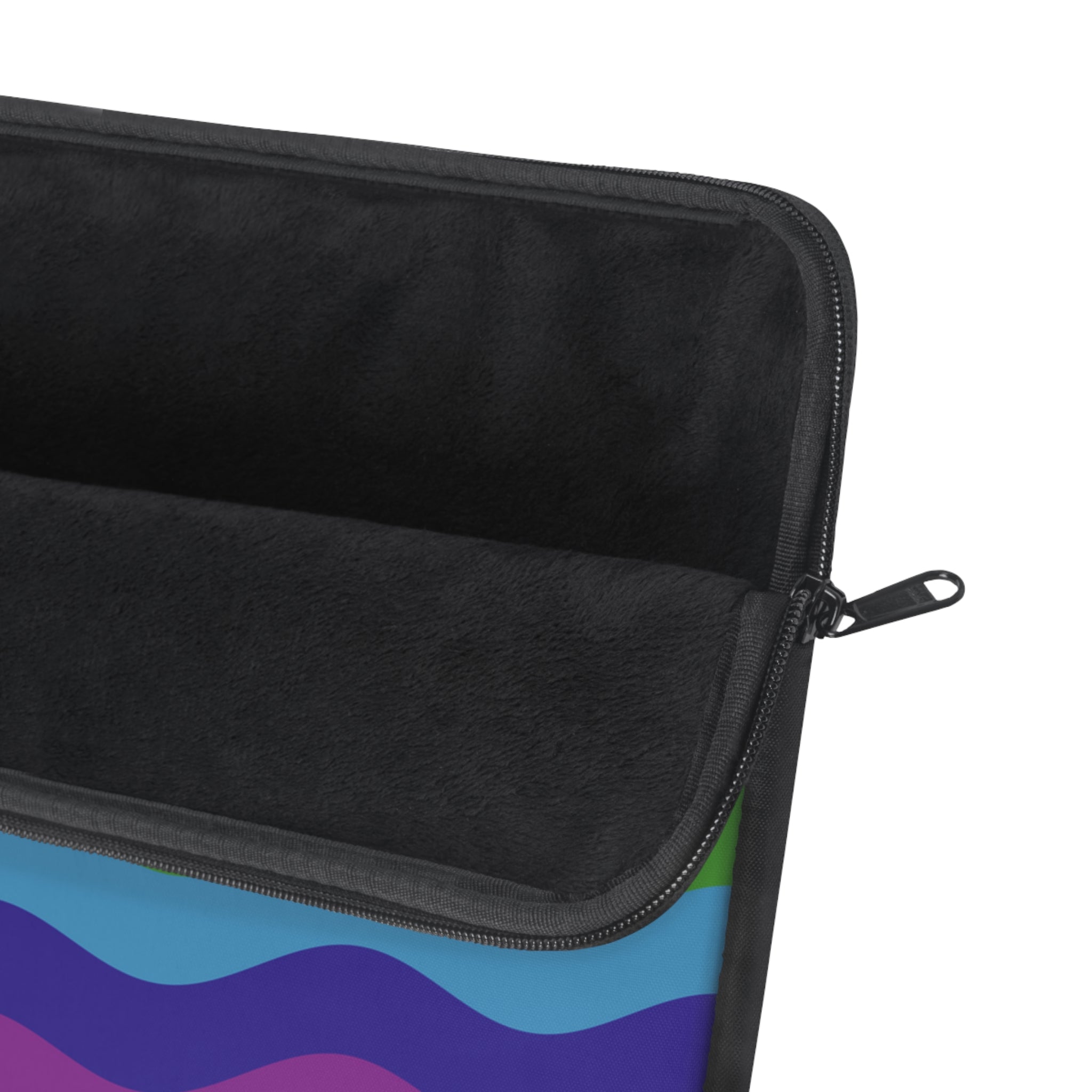 Gilbert Baker Pride Flag Laptop Sleeve: Ripple Print Protective Case