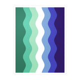 Gay Pride Flag Ripple Decal: Wavey Pride Sticker