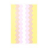 Pangender Flag Wavey Decal: Sharp Pride Sticker