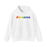 Alabama Hoodie: Vibrant Pride Gradient Design