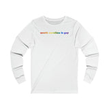 South Carolina is Gay Pride Long Sleeve T-Shirt: LGBTQ+ Flag Gradient Tee