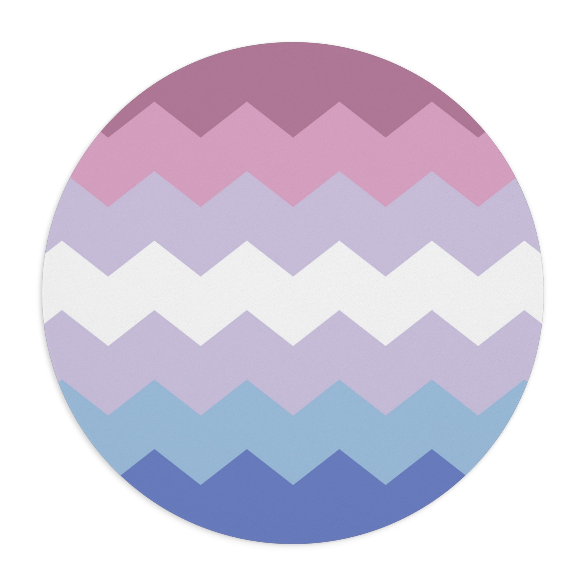 Bigender Flag Wavey Mousepad: Sharp Design for Desk