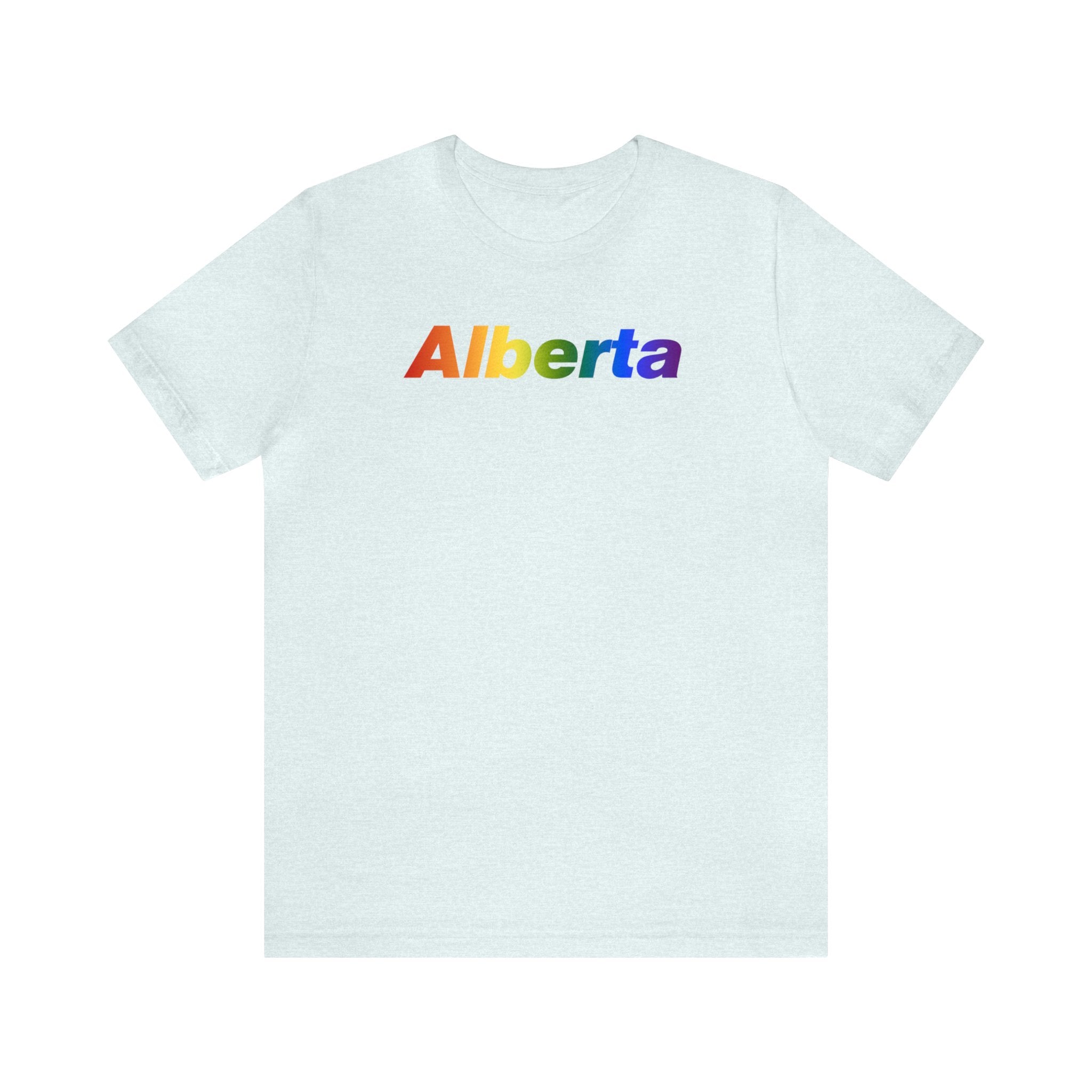 Alberta Pride Gradient T-Shirt: LGBTQ+ Designed Tee