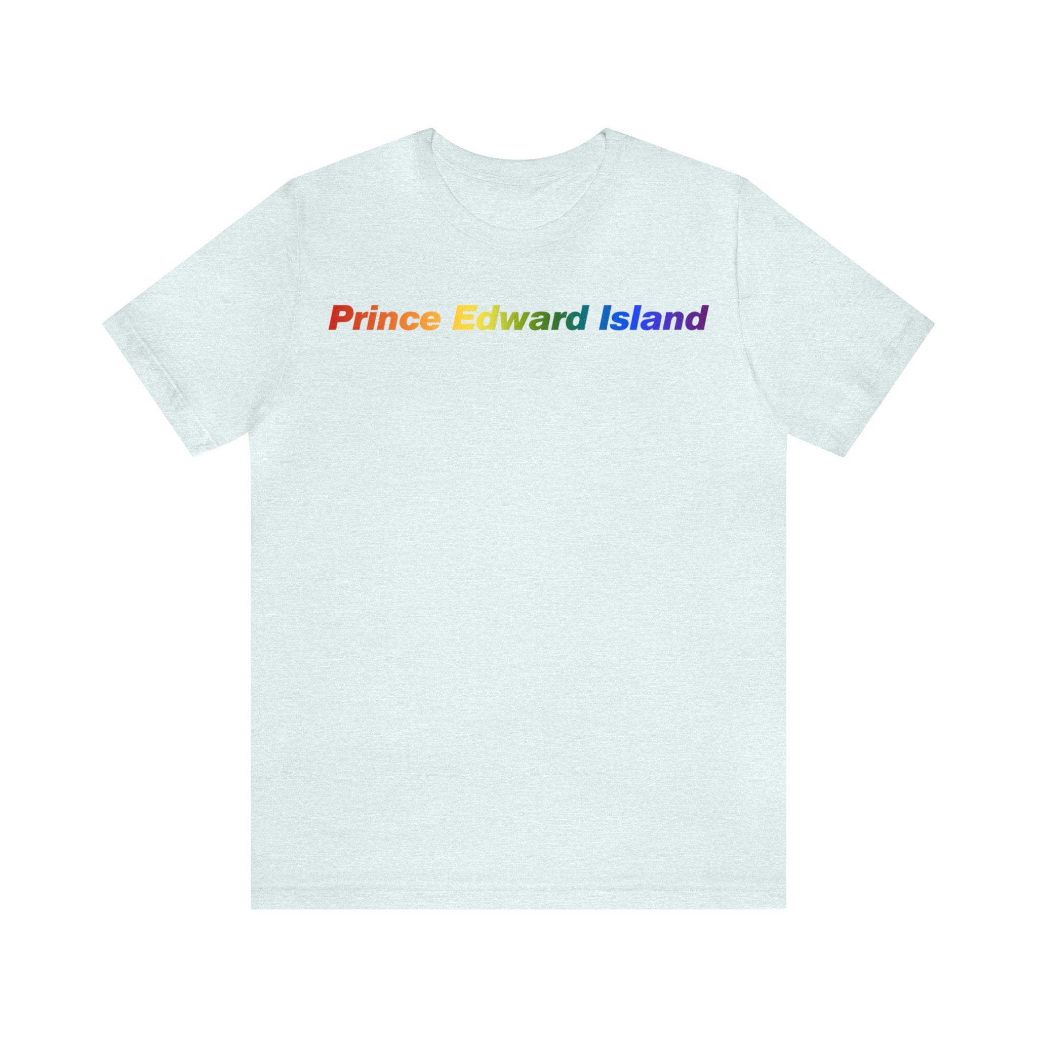 Prince Edward Island Pride Gradient T-Shirt: LGBTQ+ Designed Tee