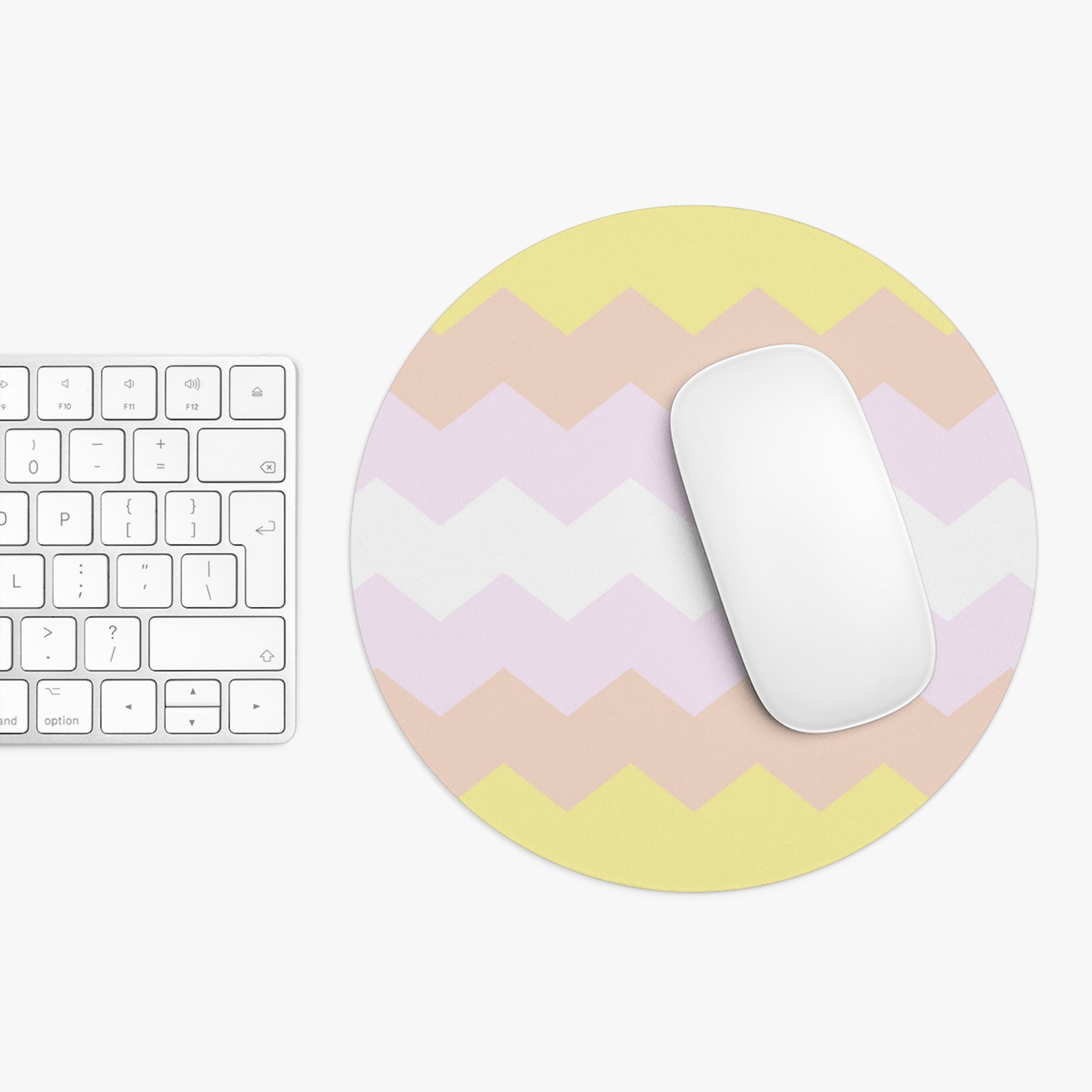 Pangender Flag Wavey Mousepad: Sharp Design for Desk