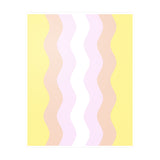 Pangender Flag Ripple Decal: Wavey Pride Sticker