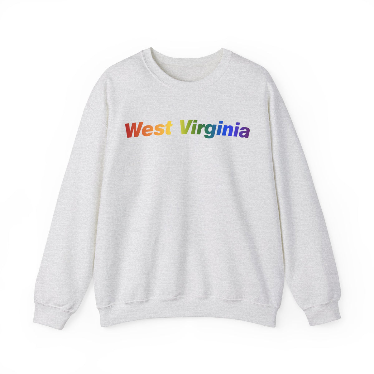 West Virginia Sweatshirt: Vibrant Pride Gradient Design