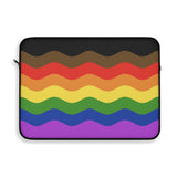 Philadelphia Pride Flag Laptop Sleeve: Ripple Print Protective Case