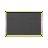 Pangender Pride Flag Magnet: Ripple Rectangle Button for Fridge