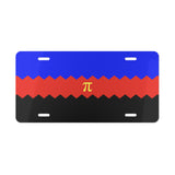 Polyamory Flag Wavey Vanity License Plate: Sharp Design for Cars