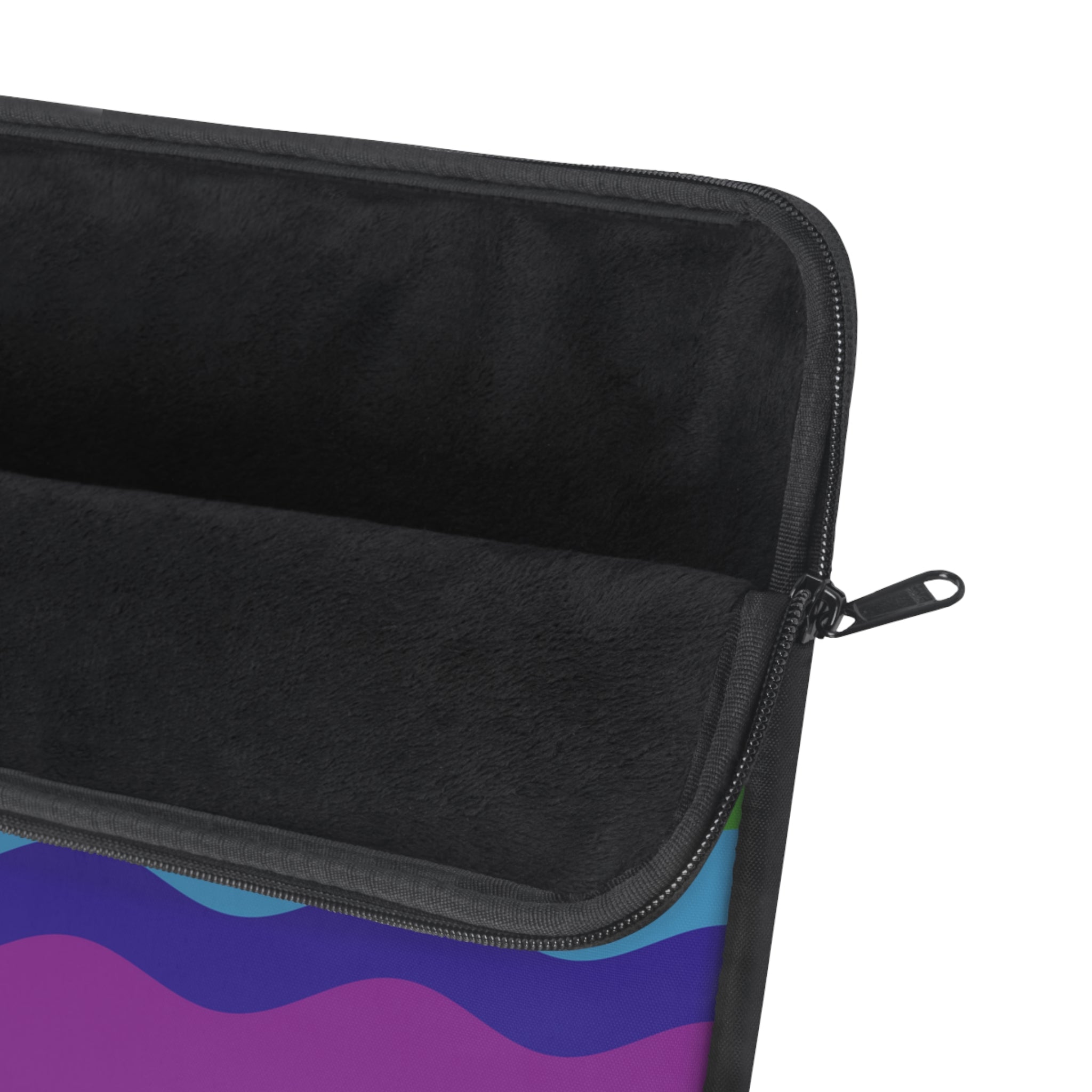 Gilbert Baker Pride Flag Laptop Sleeve: Ripple Print Protective Case