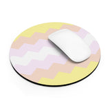 Pangender Flag Wavey Mousepad: Sharp Design for Desk