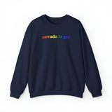Nevada is Gay Pride Sweatshirt: LGBTQ+ Flag Gradient Sweater